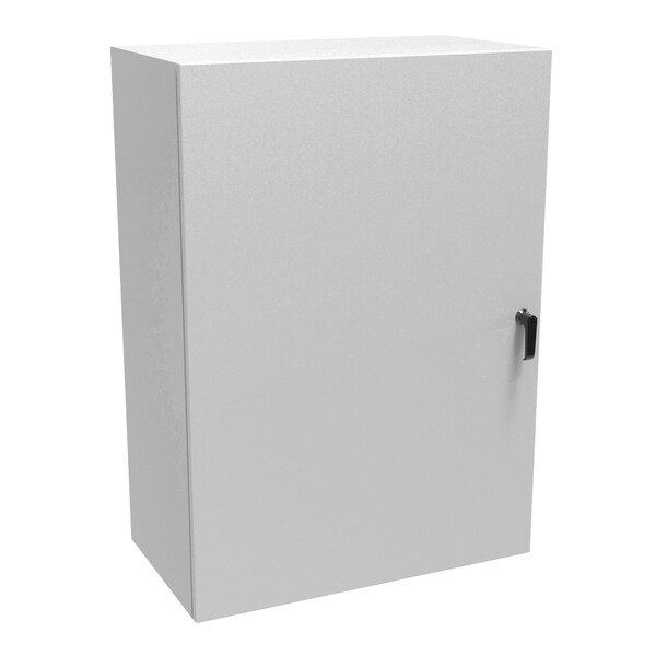 Hammond 1/4 Turn Latch with Handle Electrical Enclosures, 42 in H, 16 in D, 30 in W - EN4SD423016LG