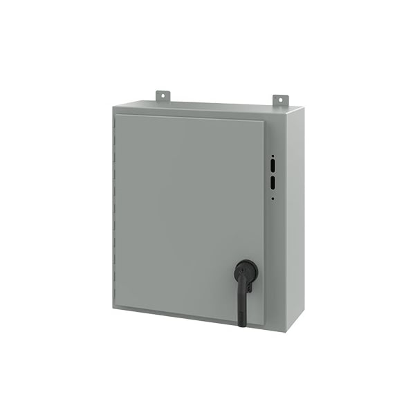 Nvent Hoffman Keyed Handle Electrical Enclosures, 24 in H, 8 in D, 21.38 in W - A24SA2208LPPL