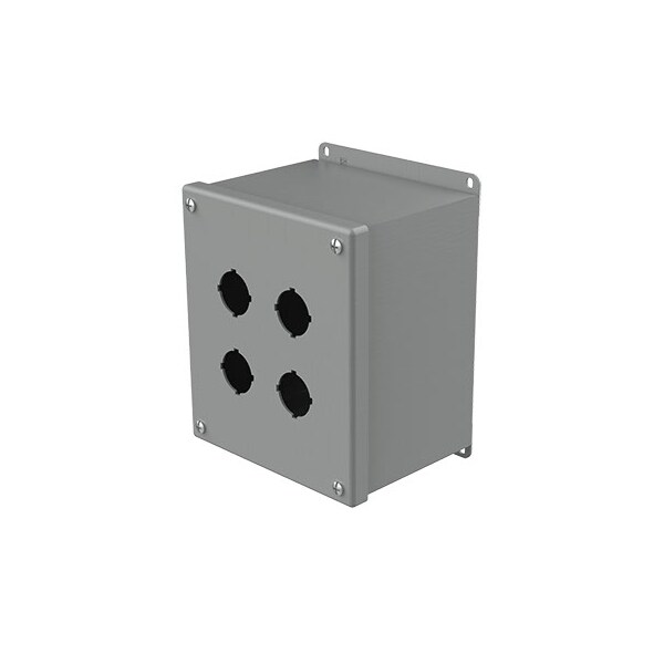Nvent Hoffman Captive Screws Electrical Enclosures, 7-1/4 in H, 4-3/4 in D, 6-1/4 in W - E4SPBX