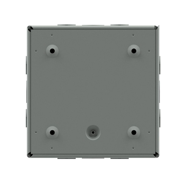 Wiegmann Captive Screws Electrical Enclosures, 10 in H, 4 in D, 8 in W, 1, Steel - SC081004