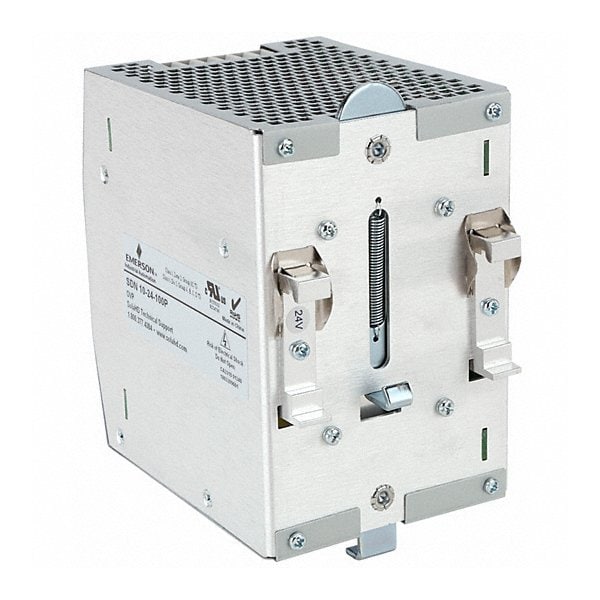 Solahd DC Power Supply, 115/230V AC, 22.5 V DC, 28.5 V DC, 240 W, 10 A, DIN Rail/Chassis - SDN1024100P