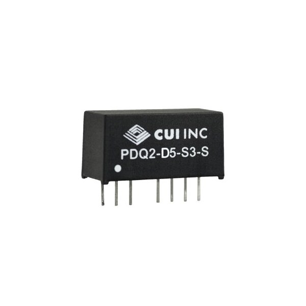 Cui Inc DC to DC Converter, 48V DC to 12V DC, 2VA, 0 Hz - PDQ2-D48-S12-S