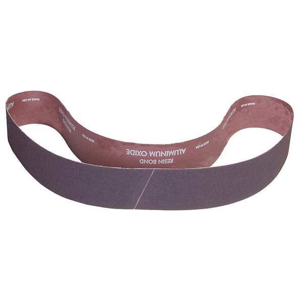 Banda de lija Norton Abrasives, recubierta, 2 pulgadas de ancho, 60 pulgadas de largo, 150 granos, fino, óxido de aluminio, R228 Metalite, color café - 78072744018