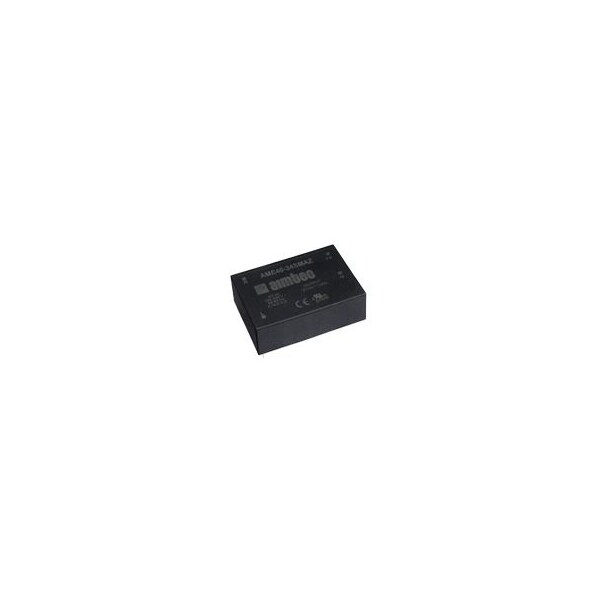 Aimtec AC/DC to DC Converter, 90-264V AC/130-370V DC to 15V DC, 40VA, 47 to 440 Hz, Plastic - AME40-15SMAZ