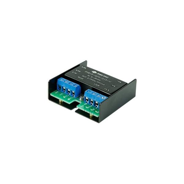 Cui Inc DC to DC Converter, 24V DC to 3.3V DC, 15VA, 0 Hz, Chassis - PYB15-Q48-S3-U