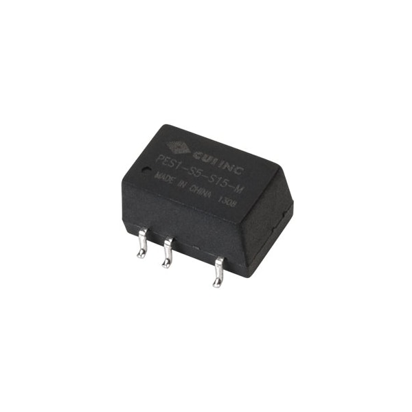 Cui Inc DC to DC Converter, 5V DC to 15V DC, 1VA, 0 Hz - PES1-S5-S15-M