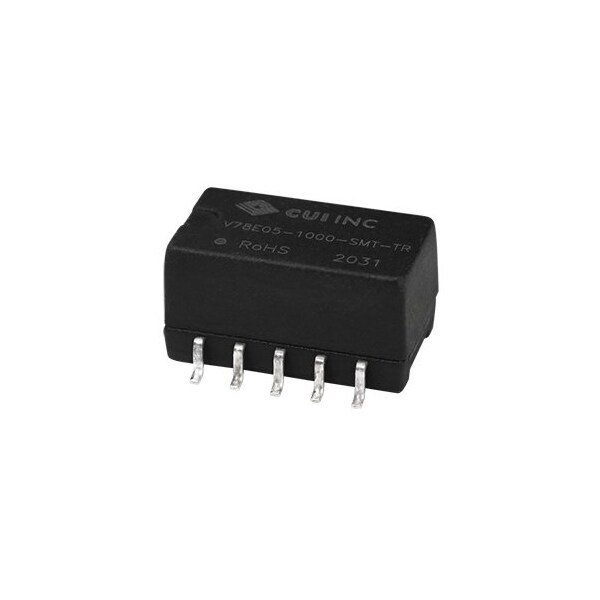 Cui Inc DC to DC Converter, 16-36V DC to 12V DC, 12VA, 0 Hz, Surface - V78E12-1000-SMT-TR