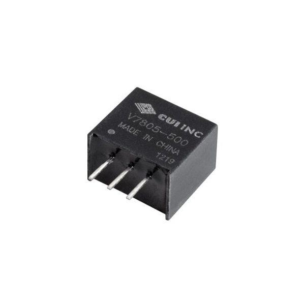 Cui Inc DC to DC Converter, 15-32V DC to 12V DC, 6VA, 0 Hz - V7812-500