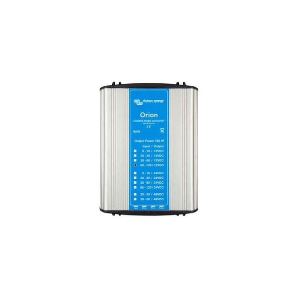 Victron Energy DC to DC Converter, 110V DC to 12V DC, 360VA, 0 Hz - ORI110123610