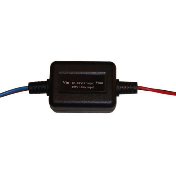 Maxpower DC to DC Converter, 18-32V DC to 12V DC, 15VA, 0 Hz - MA2502212
