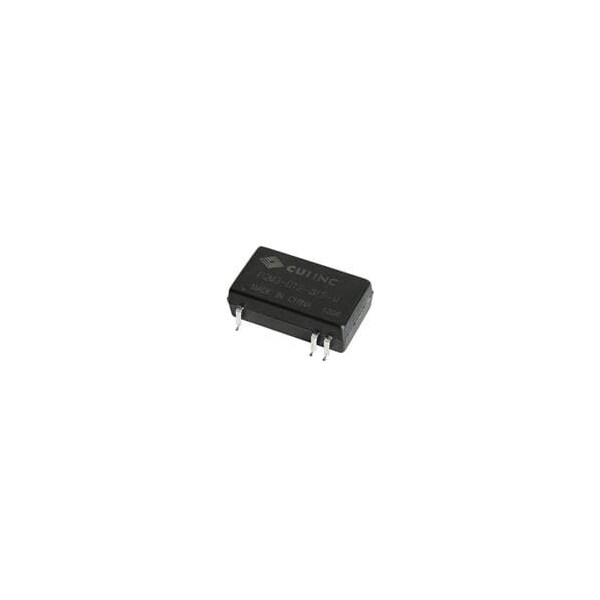 Cui Inc DC to DC Converter, 12V DC to 12V DC, 3VA, 0 Hz - PQM3-D12-S12-M-TR