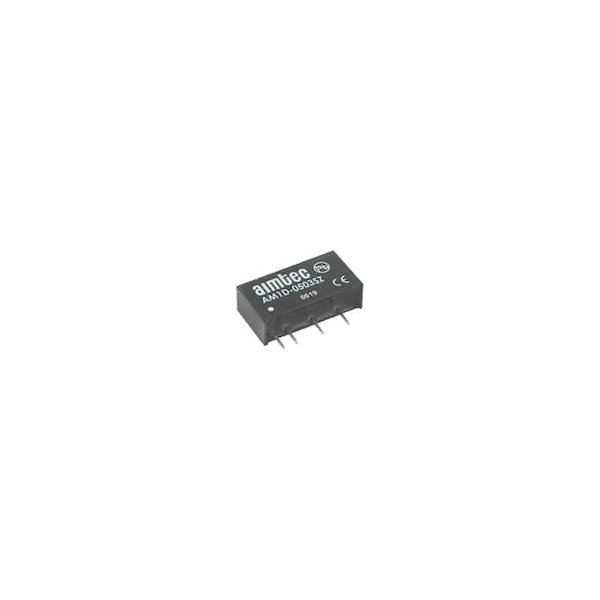 Aimtec DC to DC Converter, 5V DC to 7.2/7.2V DC, 1VA, 0 Hz, Plastic - AM1D-050707DZ