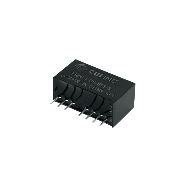 Cui Inc DC to DC Converter, 12V DC to 5V DC, 1VA, 0 Hz - PRMC1-D12-S5-S