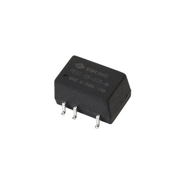 Cui Inc DC to DC Converter, 12V DC to 15V DC, 1VA, 0 Hz - PES1-S12-S15-M