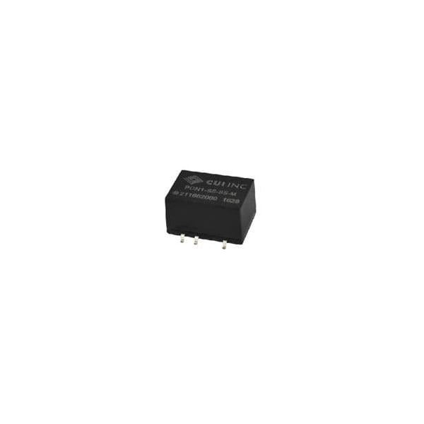 Cui Inc DC to DC Converter, 5V DC to 12V DC, 1VA, 0 Hz - PCN1-S5-S12-M-TR