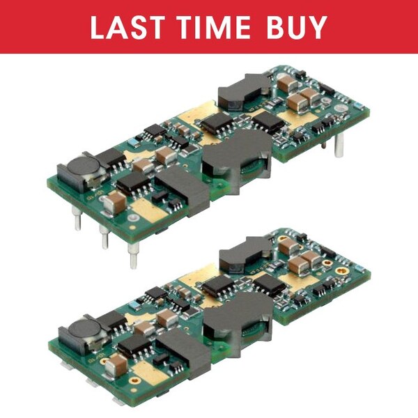 Bel Power Solutions DC to DC Converter, 18-36V DC to 5V DC, 50VA, 0 Hz, Surface - ASQ24S10050-NS00