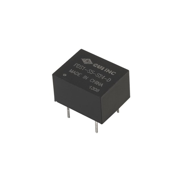 Cui Inc DC to DC Converter, 5V DC to 24V DC, 1VA, 0 Hz - PDS1-S5-S24-D