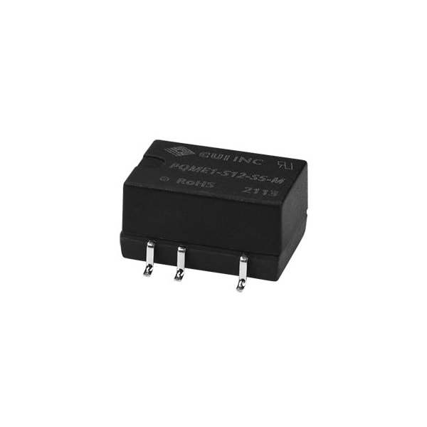 Cui Inc DC to DC Converter, 5V DC to 12V DC, 0.75VA, 0 Hz, Surface - PQME1-S5-S12-M