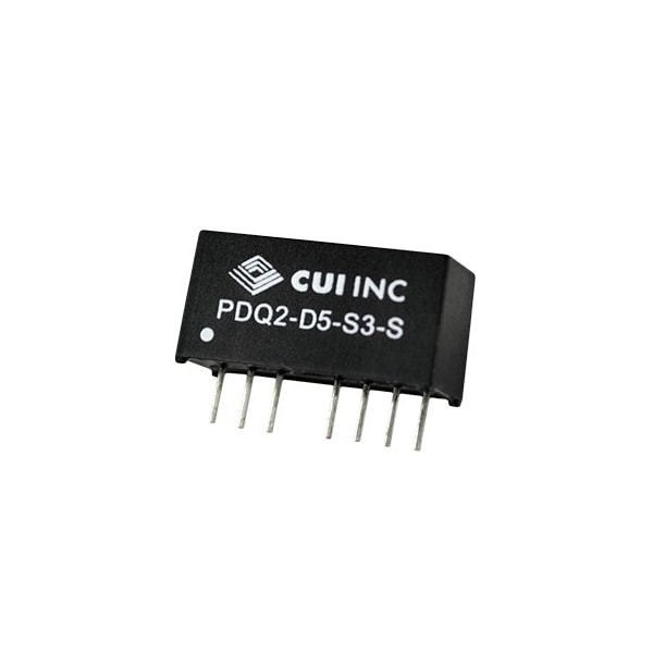 Cui Inc DC to DC Converter, 48V DC to 3.3V DC, 2VA, 0 Hz - PDQ2-D48-S3-S