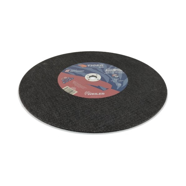 Weiler 14" x 1/8" TIGER AO Heavy Duty Type 1 Cutting Wheel, A30S, 20MM A.H - 57035

Rueda de corte pesado tipo 1 TIGER AO de Weiler de 14" x 1/8", A30S, 20MM A.H - 57035