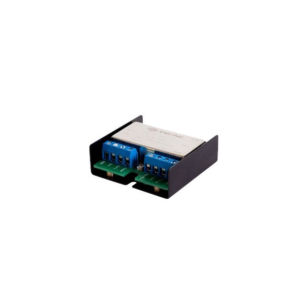 Cui Inc DC to DC Converter, 24V DC to 12V DC, 15VA, 0 Hz, Chassis - VYB15W-Q24-S12-T