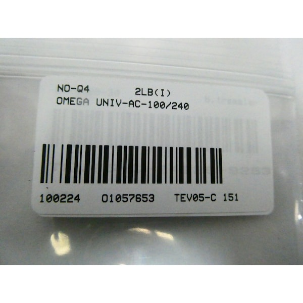 Omega POWER ADAPTOR 100-240V-AC OTHER CONVERTER - UNIV-AC-100/240
