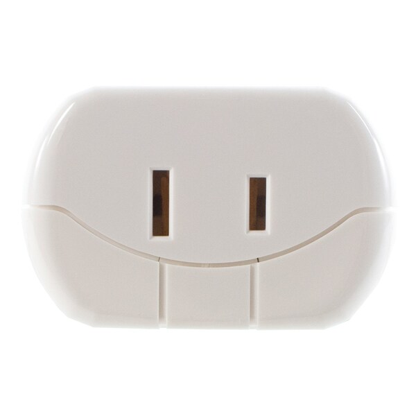Lenmar Ultra-Compact All-in-One Travel Adapter with USB Port, White - AC150USBW