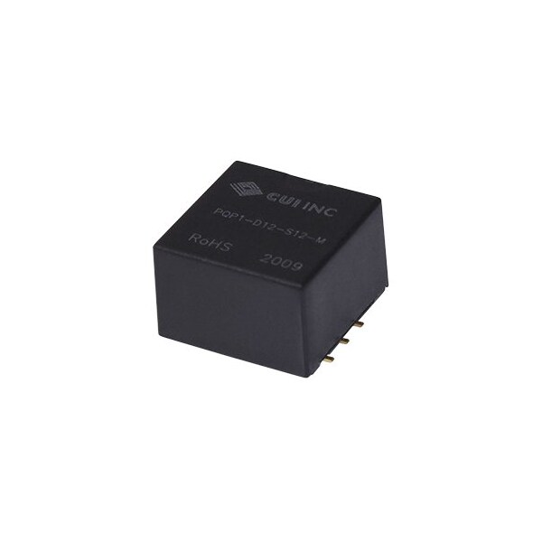 Cui Inc DC to DC Converter, 12V DC to 5V DC, 1VA, 0 Hz, Surface - PQP1-D12-S5-M
