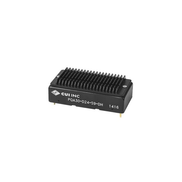 Cui Inc DC to DC Converter, 24V DC to 3.3V DC, 30VA, 0 Hz - PQA30-D24-S3-D