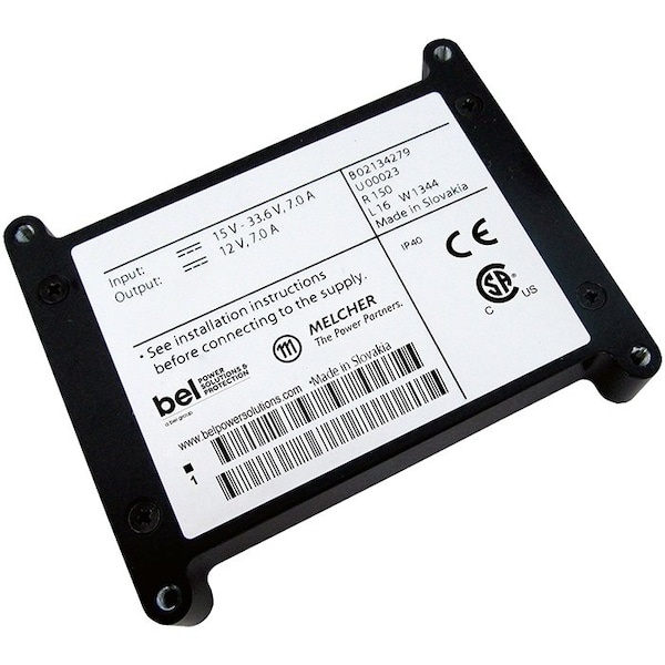 Bel Power Solutions DC to DC Converter, 50-137.5V DC to 24/24V DC, 62VA, 0 Hz, Through Hole, Metal - 110IMY70-24-24-0G