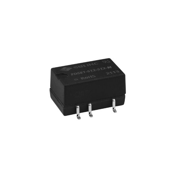 Cui Inc DC to DC Converter, 5V DC to 12/-12V DC, 1VA, 0 Hz, Surface - PDSE1-S5-D12-M