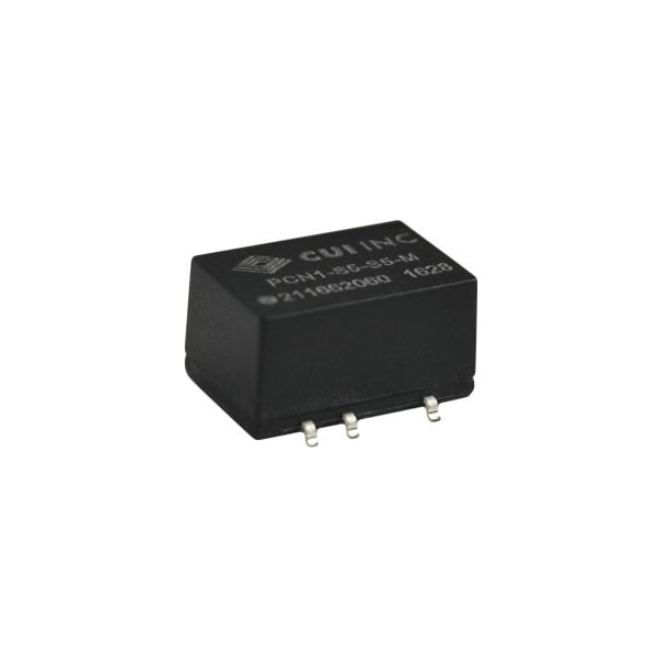 Cui Inc DC to DC Converter, 5V DC to 5V DC, 1VA, 0 Hz - PCN1-S5-S5-M