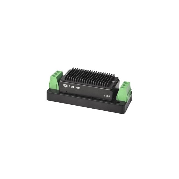 Cui Inc DC to DC Converter, 48V DC to 12/ -12V DC, 20VA, 0 Hz, Chassis - PYB20-Q48-D12-T