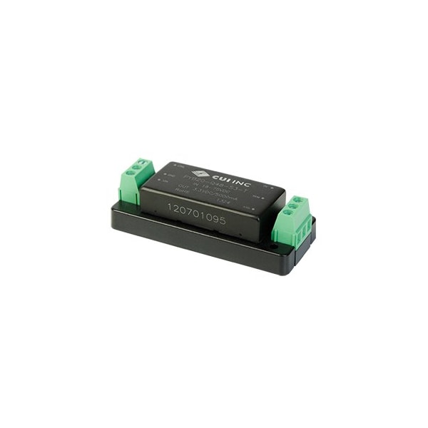 Cui Inc DC to DC Converter, 48V DC to 12/ -12V DC, 20VA, 0 Hz, Chassis - PYB20-Q48-D12-T
