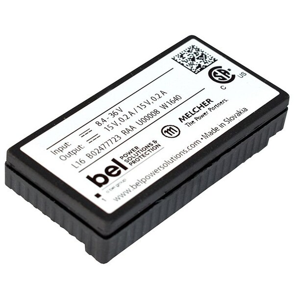 Bel Power Solutions DC to DC Converter, 60-150V DC to 24/24V DC, 7.2VA, 0 Hz, Through Hole - 110IMX7-24-24-8G