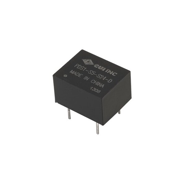 Cui Inc DC to DC Converter, 5V DC to 12V DC, 1VA, 0 Hz - PDS1-S5-S12-D