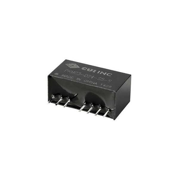Cui Inc DC to DC Converter, 12V DC to 12V DC, 1VA, 0 Hz - PRMC3-D12-S12-S