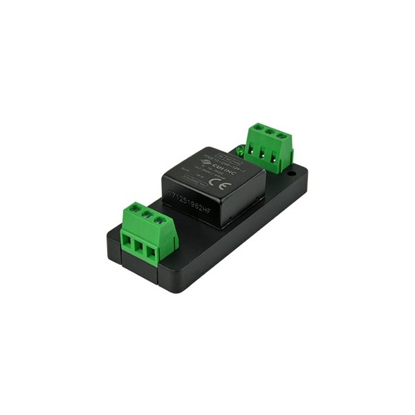 Cui Inc DC to DC Converter, 24V DC to 5/ -5V DC, 10VA, 0 Hz - PDQE10-Q24-D5-T
