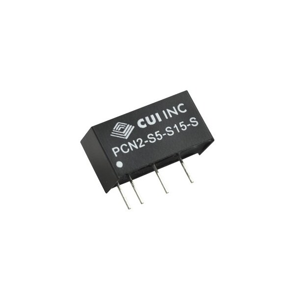 Cui Inc DC to DC Converter, 5V DC to 5/ -5V DC, 2VA, 0 Hz - PCN2-S5-D5-S