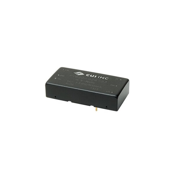 Cui Inc DC to DC Converter, 48V DC to 5V DC, 20VA, 0 Hz - PYB20-Q48-S5