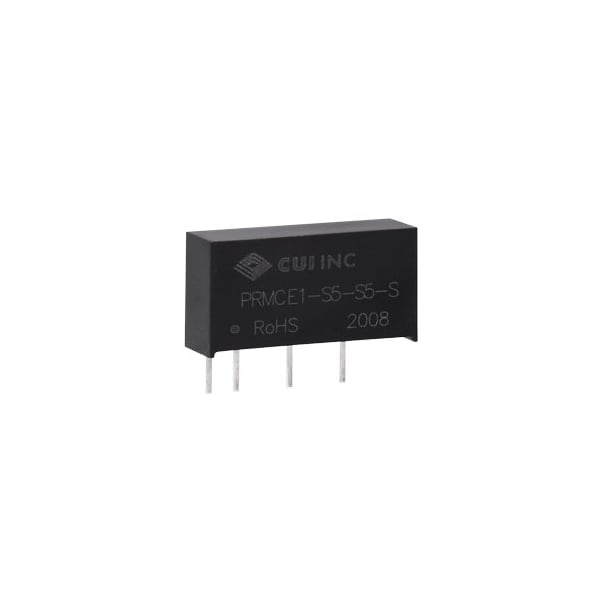 Cui Inc DC to DC Converter, 5V DC to 12V DC, 1VA, 0 Hz - PRMCE1-S5-S12-S