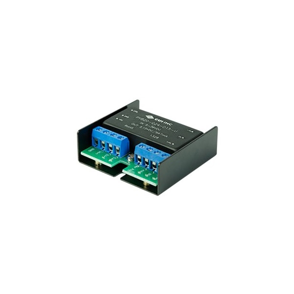 Cui Inc DC to DC Converter, 48V DC to 5/ -5V DC, 20VA, 0 Hz, Chassis - PYB20-Q48-D5-U