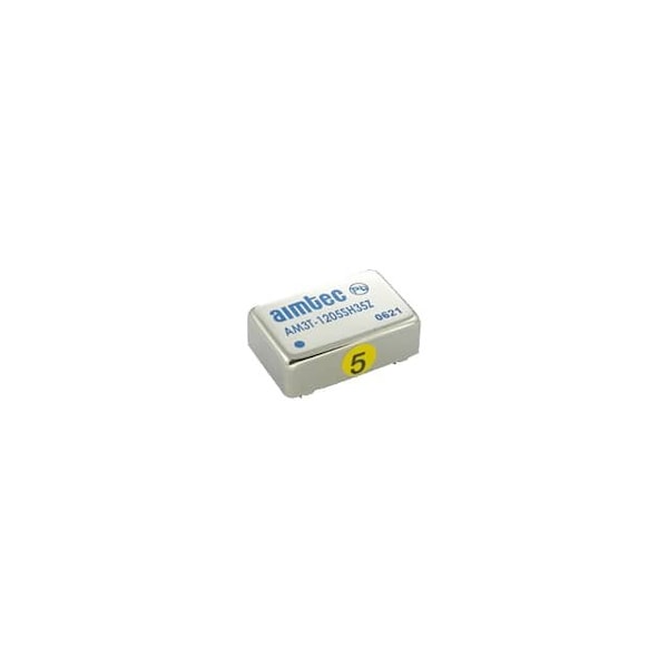 Aimtec DC to DC Converter, 12V DC to 24V DC, 3VA, 0 Hz, Nickel Coated Copper - AM3T-1224SH35Z