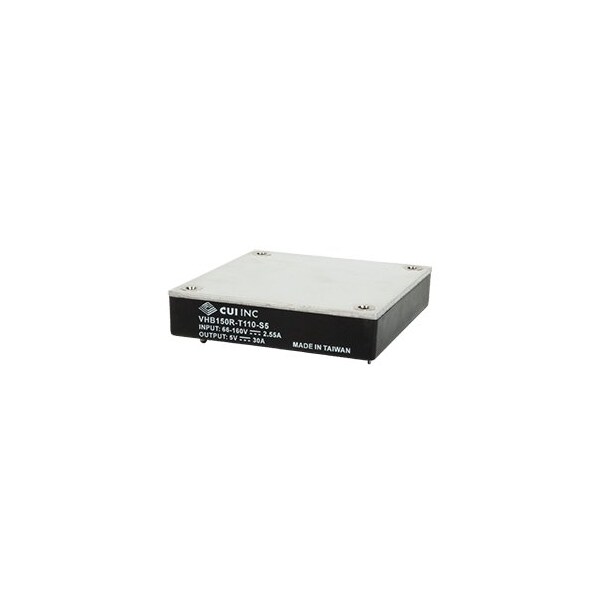 Cui Inc DC to DC Converter, 110V DC to 12V DC, 150VA, 0 Hz - VHB150R-T110-S12