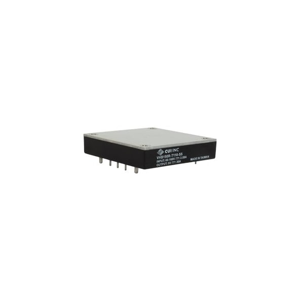 Cui Inc DC to DC Converter, 110V DC to 12V DC, 150VA, 0 Hz - VHB150R-T110-S12