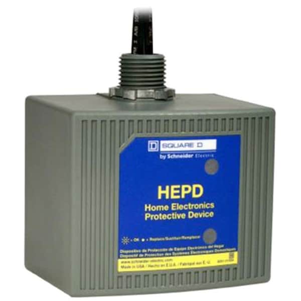 Square D Surge Protection Device, 1 Phase, 120/240V, 3 Wires, 80 kA - 205266