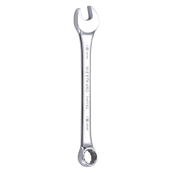 Llave combinada hacia el oeste, 18mm, métrica, 12 puntos - 54RY92