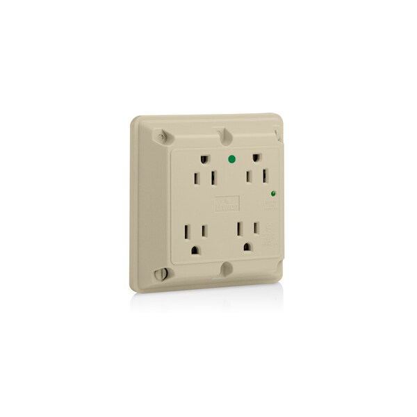 Leviton Surge Suppressers Iv Tvss Rec 4-In-1 15A125V Hg - 8480-I