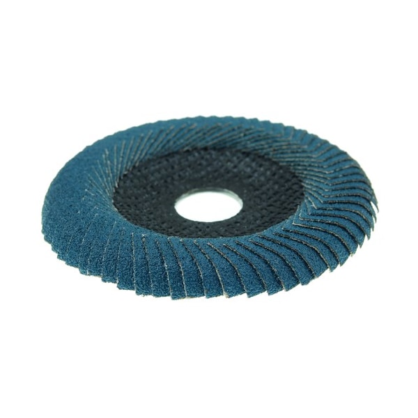 Weiler 4-1/2 Tiger Angled (Radial) Zirc Flap Disc 80Z 7/8 Arbor Hole - 51302