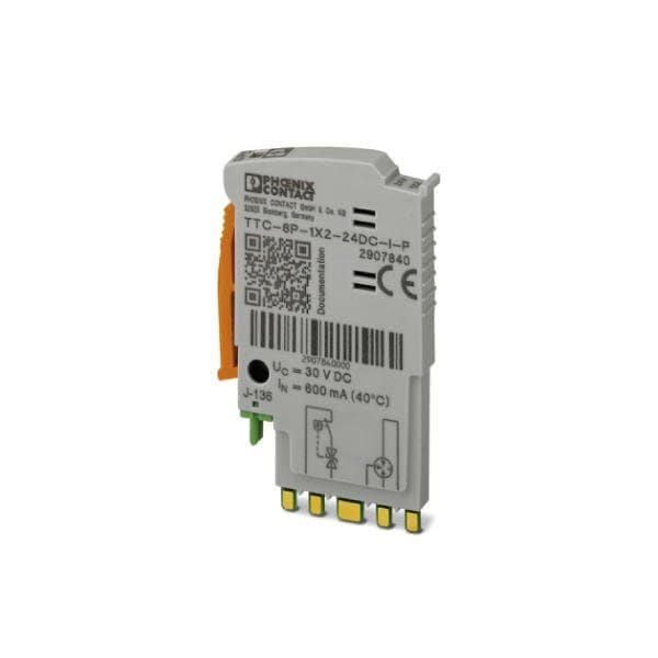 Phoenix Contact TTC-6P-1X2-24DC-I-P Surge protection - 2907840